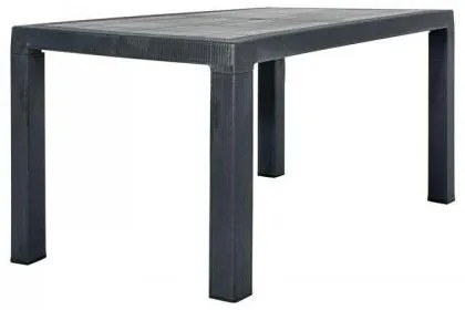 ΤΡΑΠΕΖΙ ΕΞΟΧΗΣ Fylliana Baltic ΑΝΘΡΑΚΙ ΧΡΩΜΑ 140x80x75εκ 875-225-066
