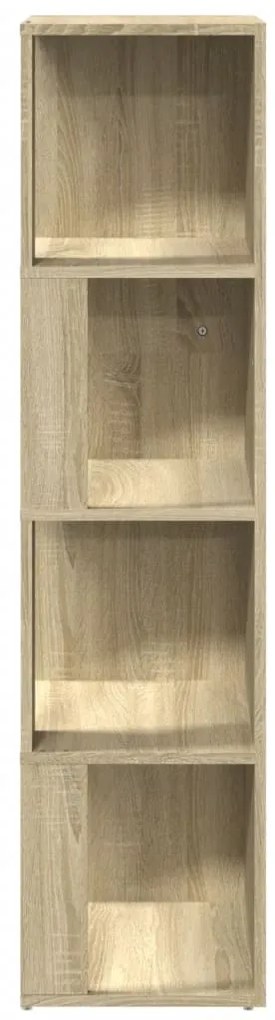 vidaXL Ντουλάπι Γωνία Sonoma Oak 33 x 33 x 132 εκ. από Μοριοσανίδα