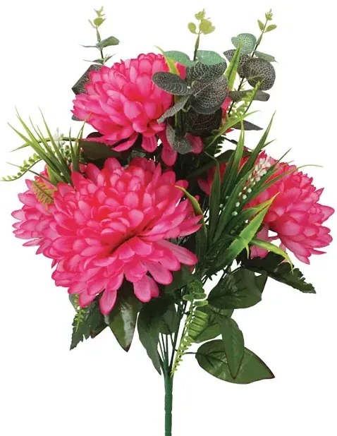 MarHome ΦΟΥΞ/ΦΩΣΦΟΡΙΖΕ ΜΠΟΥΚΕΤΟ ΧΡΥΣΑΝΘΕΜΟ ΜΠΑΛΑ Χ11 Υ54cm 12/48KIB  00-16216-2