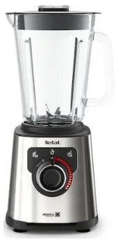 Tefal Μπλέντερ για Smoothies με Γυάλινη Κανάτα 2lt 1200W Ασημί BL871D31