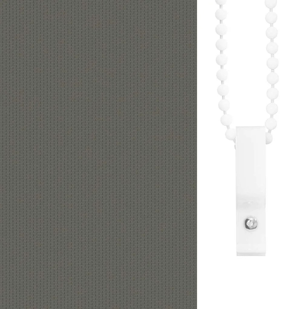 Roller Blind Blackout γκρί 135x130 cm Πλάτος υφάσματος 131,6cm 4011109
