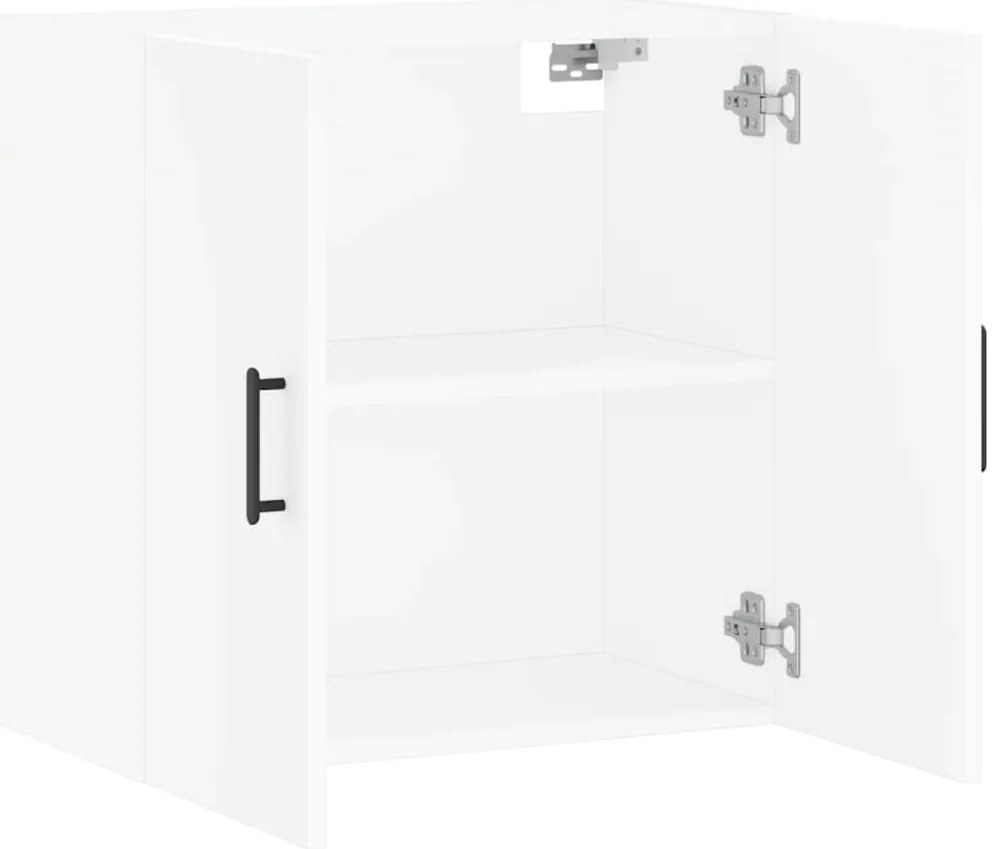 vidaXL Ντουλάπι Τοίχου Λευκό 60 x 31 x 60 εκ. από Επεξεργασμένο Ξύλο