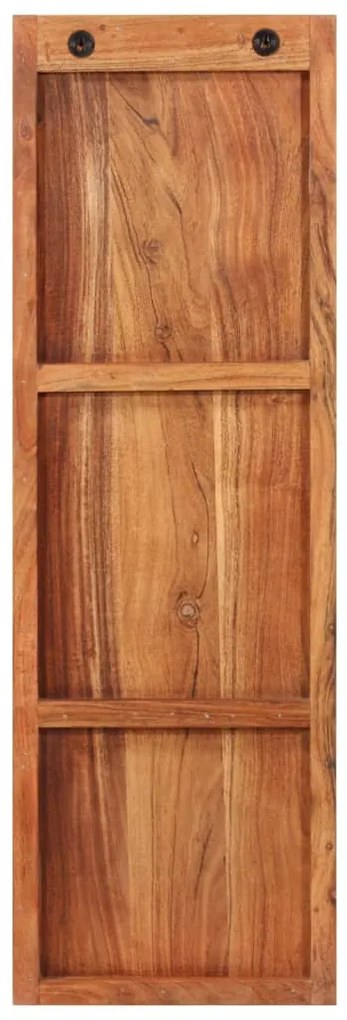 vidaXL Κρεμάστρες Τοίχου 2 τεμ. 36 x 3 x 110 εκ από Μασίφ Ξύλο Ακακίας