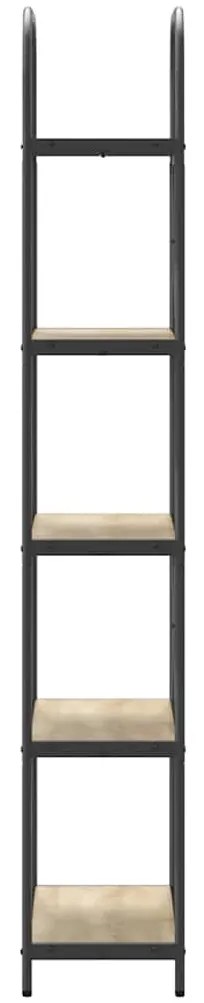 vidaXL Ράφι Βιβλίων Sonoma Δρυς 60 x 30 x 183 εκ Επεξεργασμένο ξύλο