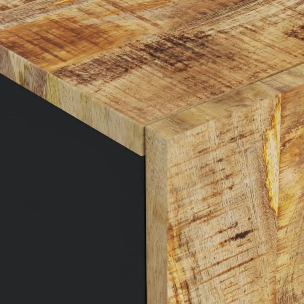 vidaXL Έπιπλο Νιπτήρα 62 x 33 x 58 εκ. Μασίφ Ξύλο Μάνγκο &amp; Επεξ. Ξύλο