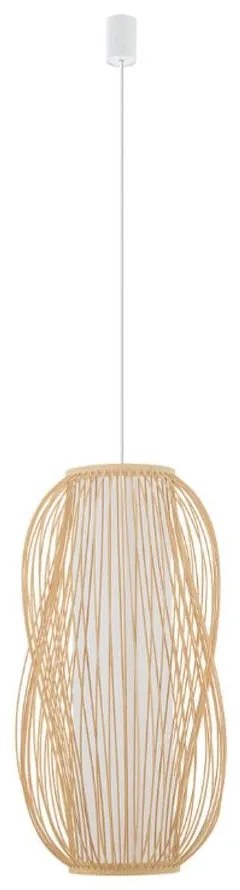 Φωτιστικό Οροφής Puket L 11162 30x160cm 1xE27 25W Natural Nowodvorski