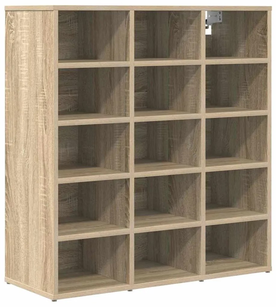vidaXL Παπουτσοθήκη με ράφι Sonoma Δρυς 77.5 x 30 x 83.5 εκ.
