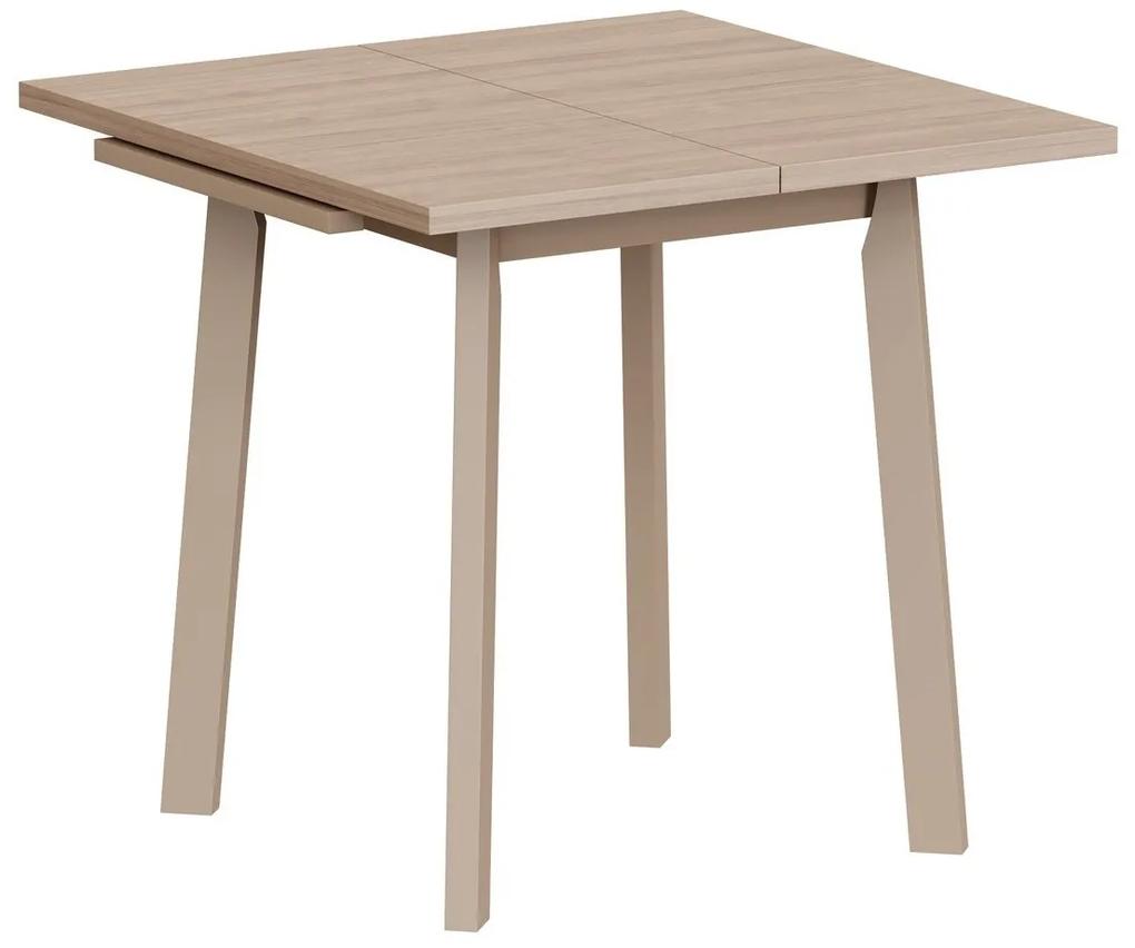 Τραπέζι Victorville 183, 75x80x80cm, Επιμήκυνση, Πλαστικοποιημένη μοριοσανίδα, Ξύλο, Μερικώς συναρμολογημένο