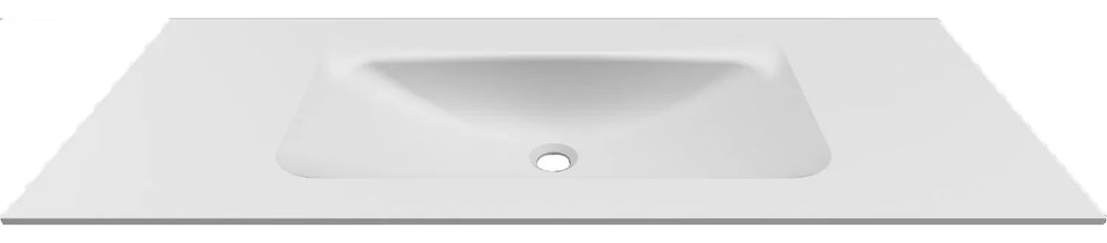 KARAG  ANIM Νιπτήρας επίπλου μονός ANIM 120 White BDVIV120WH46 KARAG 120,5x46,5x12cm KARAG-8031873763268