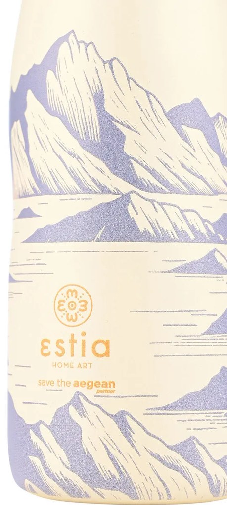 ESTIA ΘΕΡΜΟΣ TRAVEL FLASK SAVE THE AEGEAN 500ml ALPINE ESSENCE