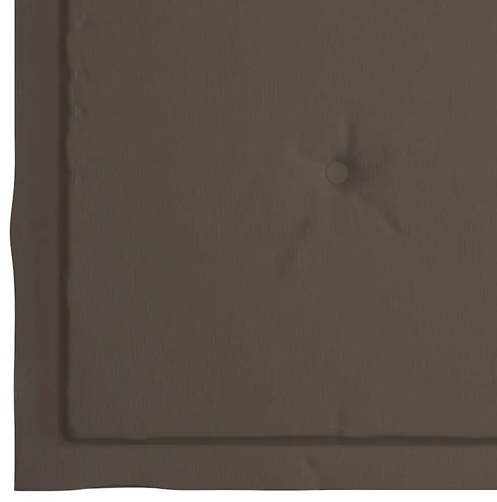 vidaXL Μαξιλάρια Καρέκλας Κήπου 4 τεμ. Taupe 40x40x4 εκ. Υφασμάτινα