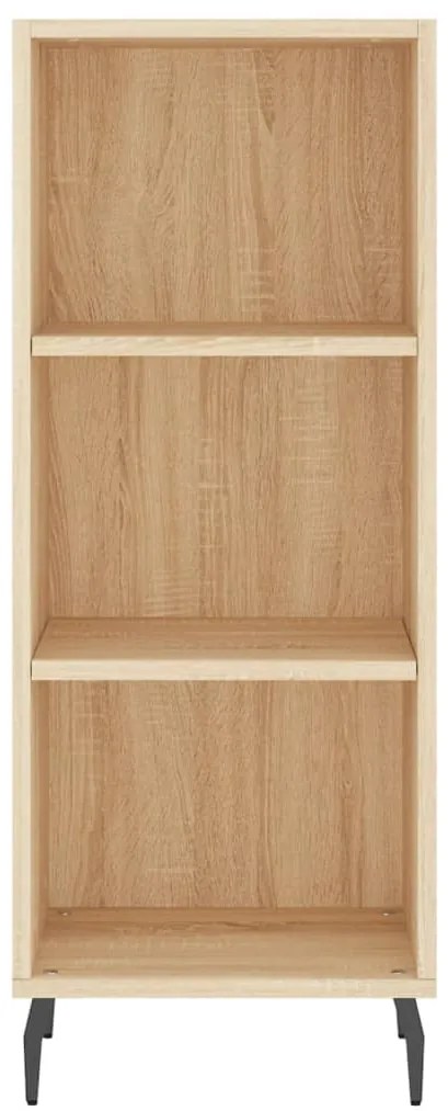 vidaXL Ντουλάπι Sonoma Δρυς 34,5x32,5x90 εκ. από Επεξεργασμένο Ξύλο