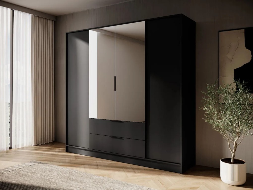 Ντουλάπα Nelly III τετράφυλλη-Mauro