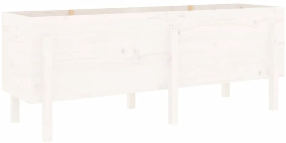 vidaXL Ζαρντινιέρα Υπερυψωμένη 160 x 50 x 57 εκ. από Μασίφ Ξύλο Πεύκου