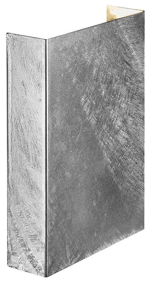 Φωτιστικό Τοίχου Fold 15 2019051031 10,5x21cm Led 2x200Lm 3,5W 3000K IP54 Steel Nordlux Steel,Plastic