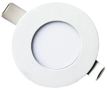 Σποτ φωτιστικό χωνευτό LED SLIM λευκό σατινέ Φ85 Ferrara-145-68600-Λευκό 145-68600