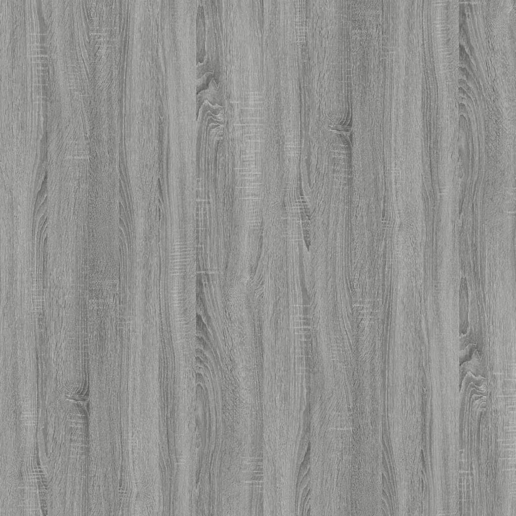 Ντουλάπι Γκρι Sonoma 100x33x59,5 εκ. από Επεξεργασμένο Ξύλο - Γκρι