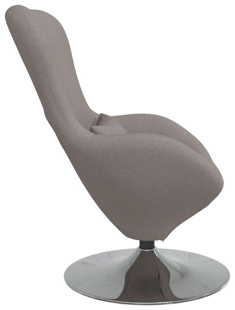 vidaXL Αυγό Πολυθρόνα Ταπεί Fabric