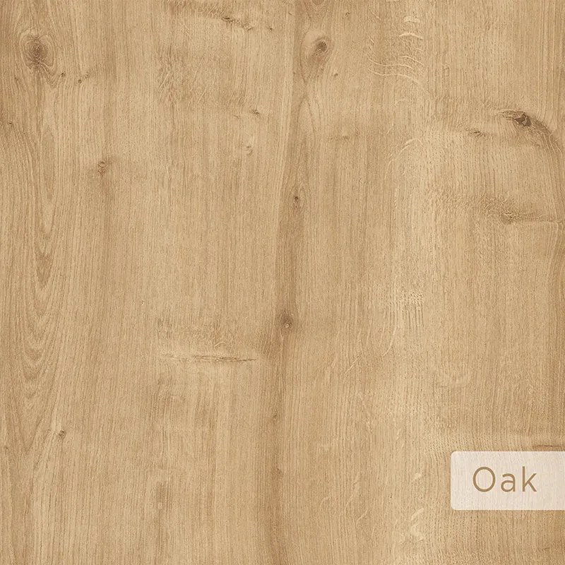 Κομοδίνο Johana pakoworld μαύρο-oak 45x40x50εκ - 119-001163 - 119-001163