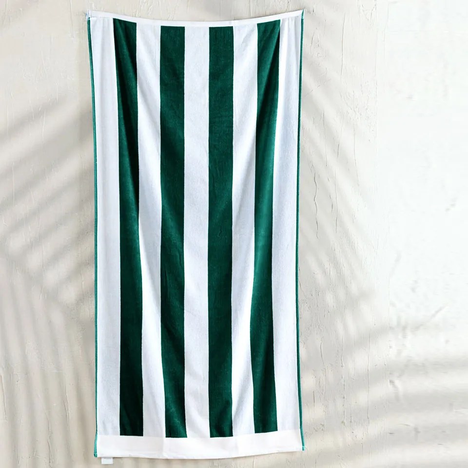 Πετσέτα Θαλάσσης (86x160) Rythmos Barbados Green