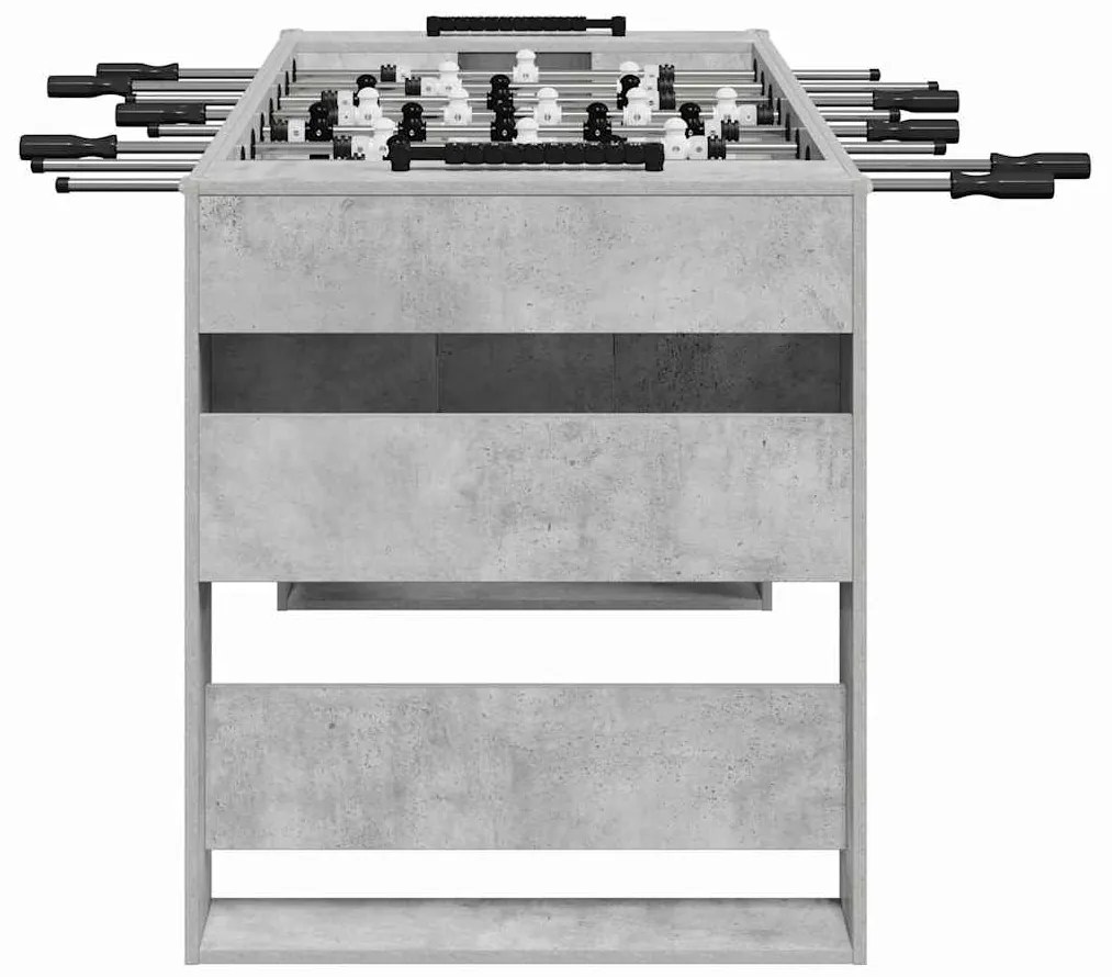 vidaXL Τραπέζι Ποδιού 2 pcs Σκυρόδεμα Γκρι 146,5 x 74 x 85 εκ.
