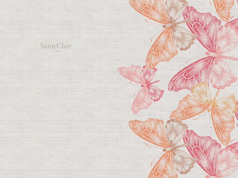 Σουπλά 3038 Coral 45x33 - Saint Clair