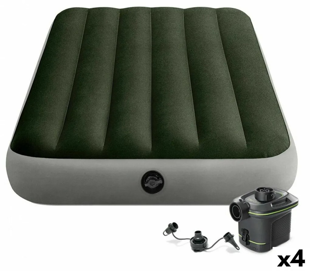 Φουσκωτό Kρεβάτι Intex Twin Dura-Beam Prestige Downy 99 x 25 x 191 cm 4 Μονάδες