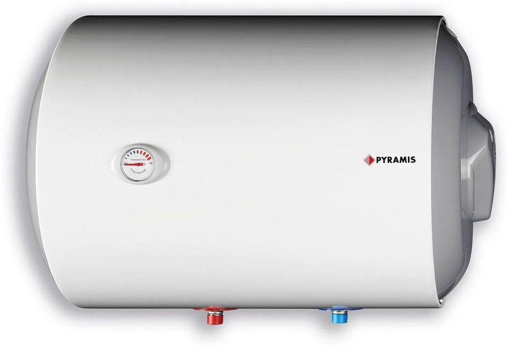 Θερμοσίφωνο Pyramis 40L-Οριζόντιο δεξί