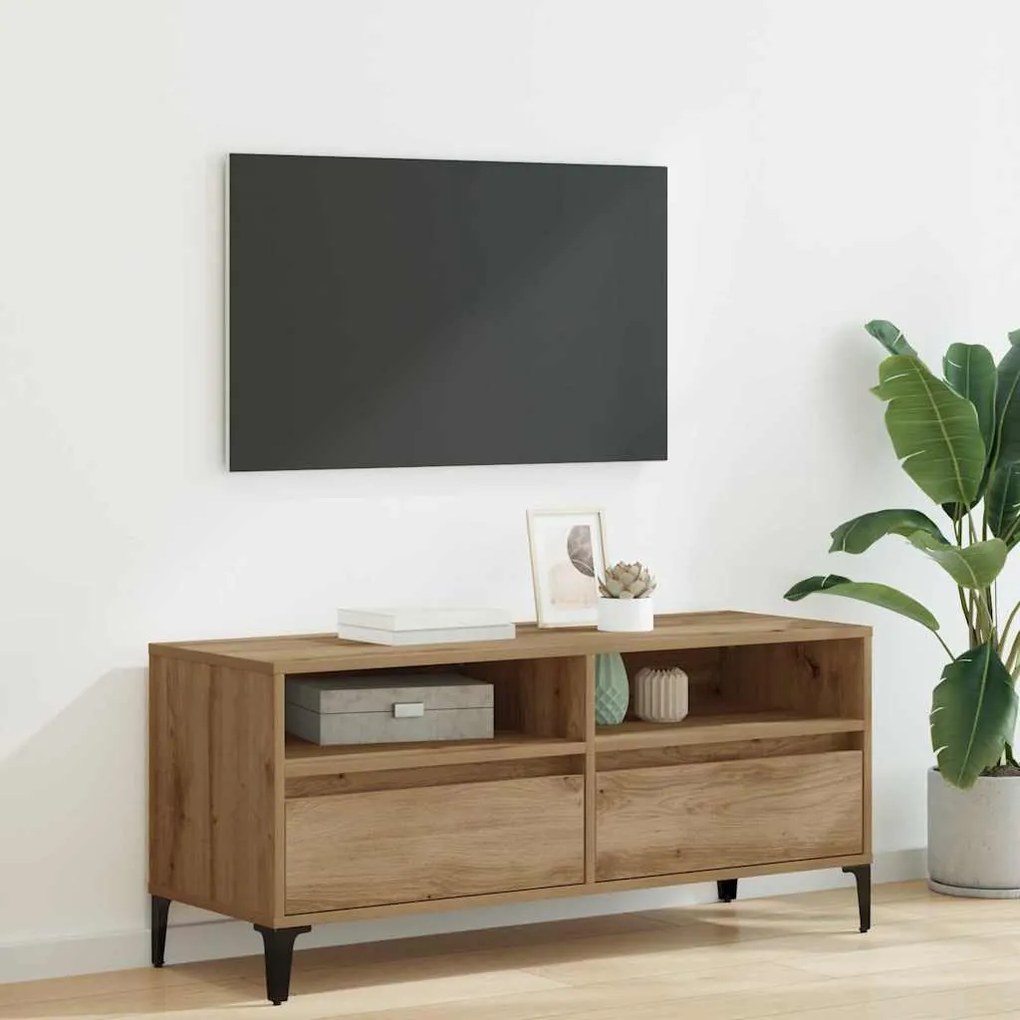 Ντουλάπι TV με συρτάρι Artisan Oak 100 x 34,5 x 44,5 εκ.