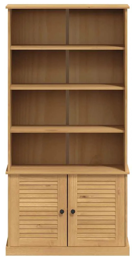 vidaXL Βιβλιοθήκη VIGO 85 x 35 x 170 εκ. από Μασίφ Ξύλο Πεύκου