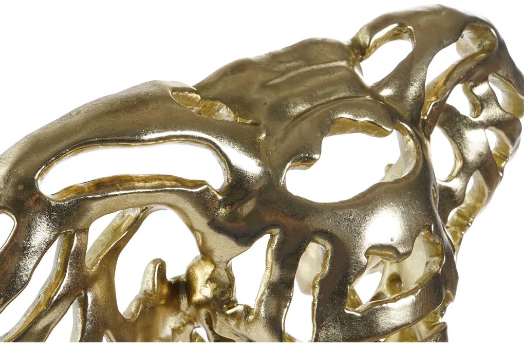 Διακόσμηση τοίχων Home ESPRIT Χρυσό Ελέφαντας Σύγχρονη 47 X 27,5 X 50,5 CM