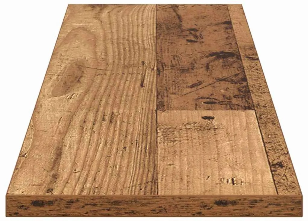 vidaXL Ράφι Βιβλίων 4 pcs Καφέ 80 x 20 x 1,5 cm Επεξεργασμένο ξύλο