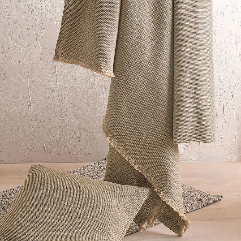 Ριχτάρι Καναπέ Τριθέσιου (180x280) Rythmos Raven Brown