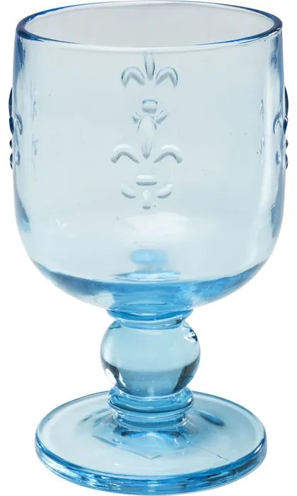 Ποτήρι κρασιού Goblet Τιρκουάζ 8,7x8,7x14,6 εκ. - Μπλε
