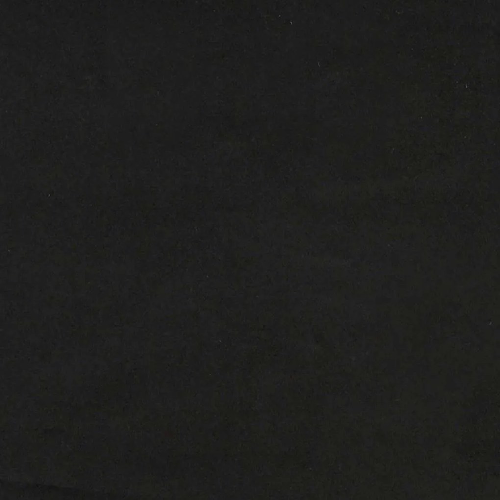 Οθωμανικό κρεβάτι με στρώμα Μαύρο 90x190cm Velvet 3311815