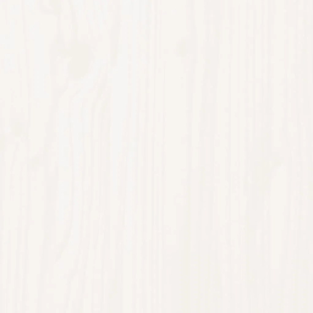 Σκελετός Κρεβ. Χωρίς Στρώμα Λευκό 140x190 εκ Μασίφ Πεύκο 3192212