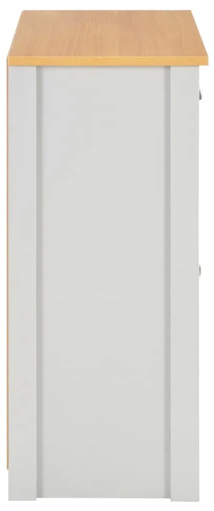 vidaXL Μπουφές Ψηλός Γκρι 79 x 35 x 81 εκ.
