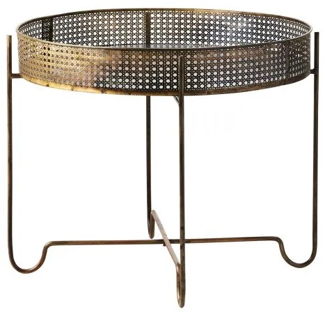 Τραπεζάκι Σαλονιού Ορείχαλκος Φ60cm Thomas 789-021-83 Affari Of Sweden -789-021-83-Ορείχαλκος 789-021-83