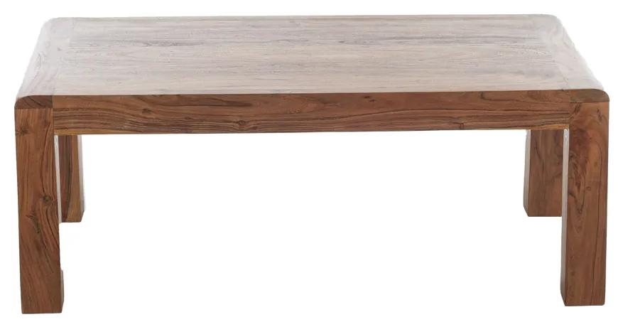 Artekko Maokai Τραπέζι Σαλονιού Ξύλινο Μελί Απόχρωση (115x60x45)cm