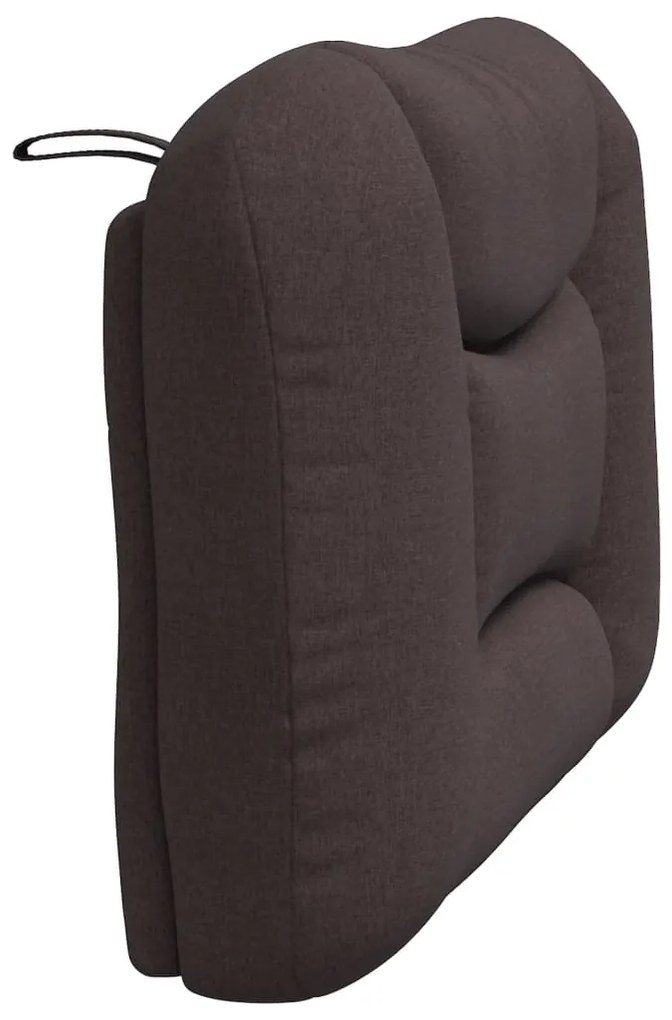 vidaXL Μαξιλάρι για Κεφαλάρι Hvar Σκούρο Καφέ 80 εκ. Υφασμάτινο