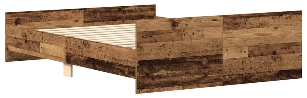 vidaXL Πλαίσιο κρεβατιού χωρίς στρώμα 150x200 εκ. Επεξεργασμένο Ξύλο