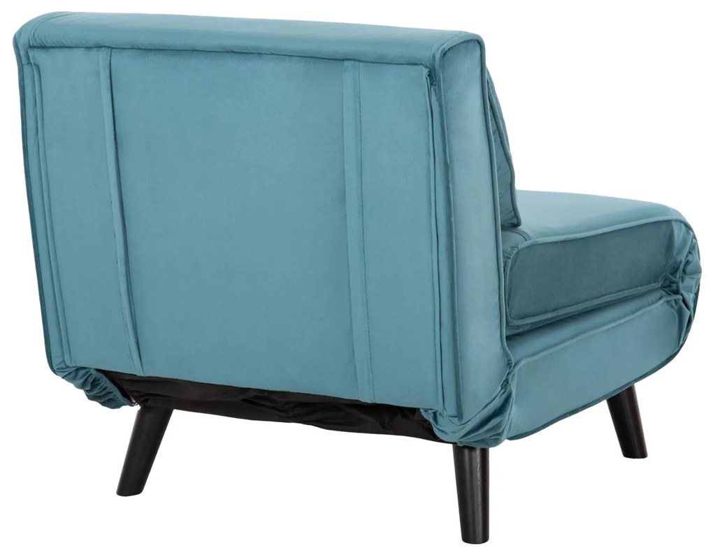 Πολυθρόνα - Κρεβάτι BRAXTON C8425.25 Βελούδο Μέντα 78x88x78Υ εκ. 78x88x78 εκ.