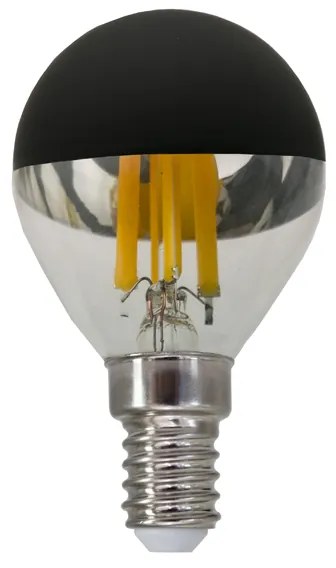 LED FILAMENT E14 DIM G45 BLACK 5W 2700K 230V AC 620LM RA80 - 2700K - BOVA5WWDIMB