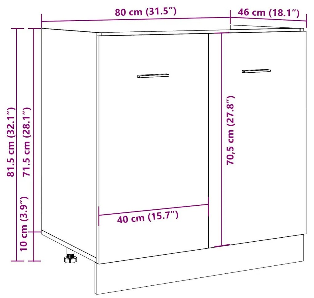 ΝΤΟΥΛΑΠΙ ΝΕΡΟΧΥΤΗ ΓΚΡΙ ΣΚΥΡΟΔΕΜΑΤΟΣ 80X46X81,5 ΕΚ. ΕΠΕΞ. ΞΥΛΟ 856076