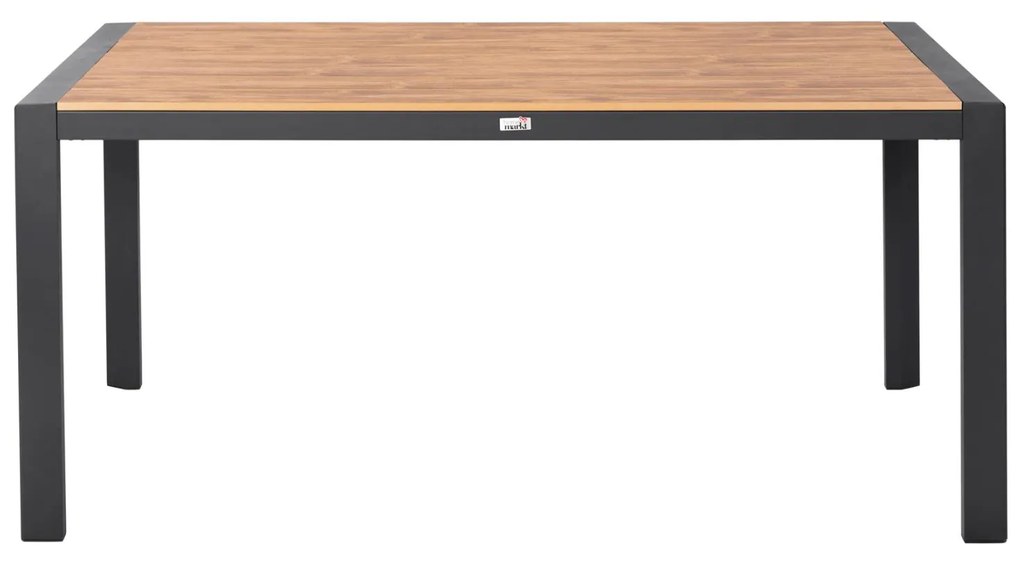 Τραπέζι GOYA Αλουμίνιο Ανθρακί και Polywood 160x80x75Υ εκ. 160x80x75 εκ.