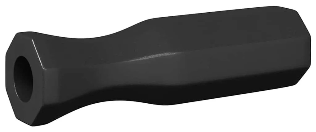 vidaXL Λαβές Ποδοσφαιρικού Τραπέζι 10 pcs Μαύρο 3,1 x 3,1 x 17,8 εκ.