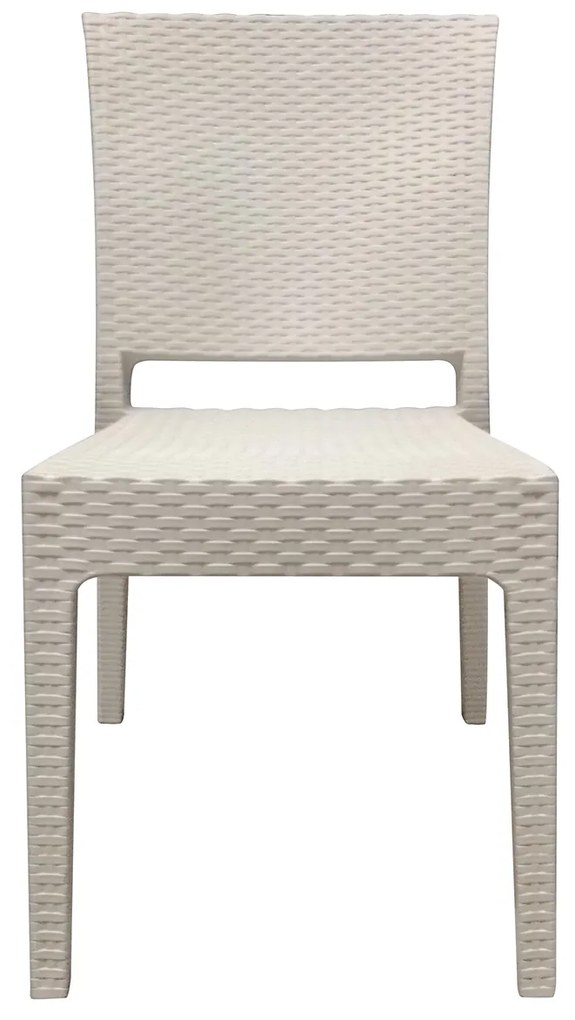 Καρέκλα Κήπου Cappuccino Rattan 47x55x87cm - 14720006 - 14720006