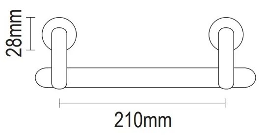 Λαβή Εξώθυρας Vio DP 04.6100 ΟΡΟ ΜΑΤ - 04.  .610057