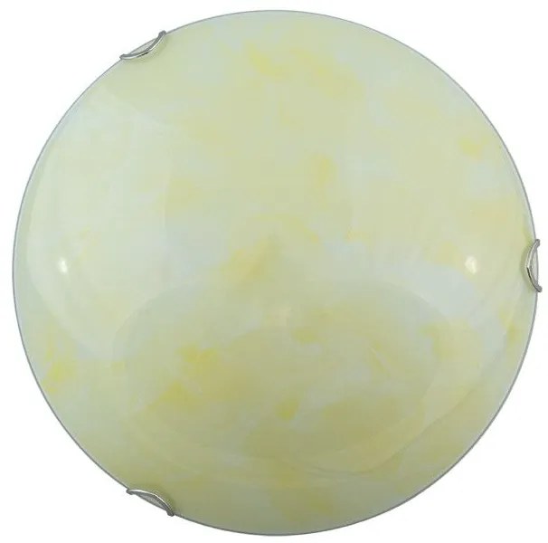 Πλαφονιέρα Φωτιστικό Οροφής 30cm 2xE27 40W IP20 Arlight 0064160 Κίτρινο