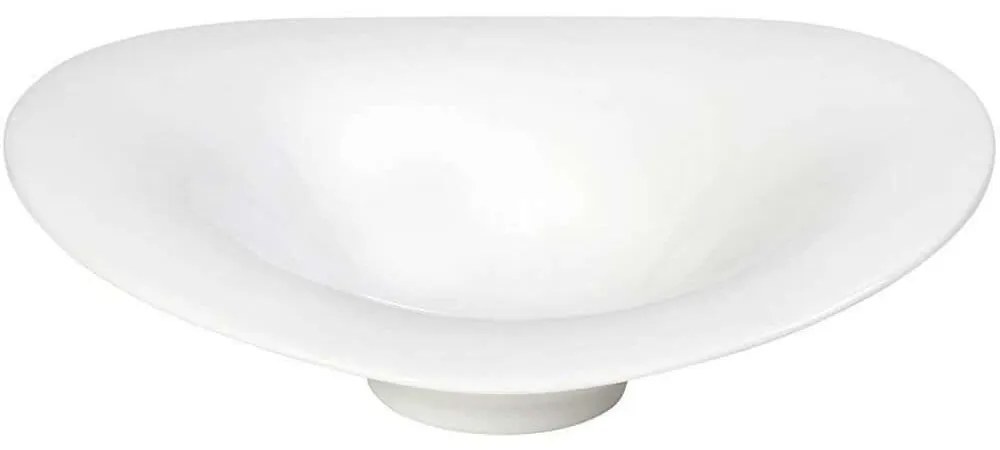 Πιάτο Βαθύ Flow Wavy 31,2x30x8,8cm White Espiel Πορσελάνη